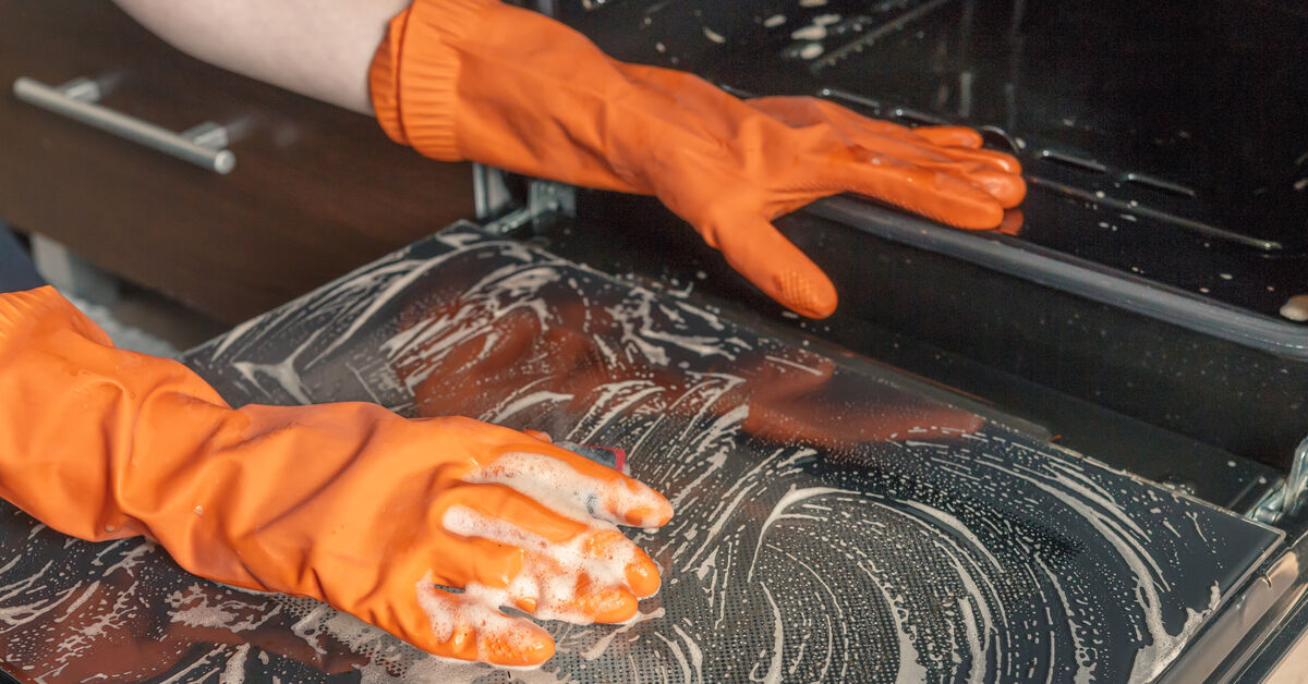 Backofen mit Hausmitteln reinigen -- Wie löst man eingebranntes Fett schonend?