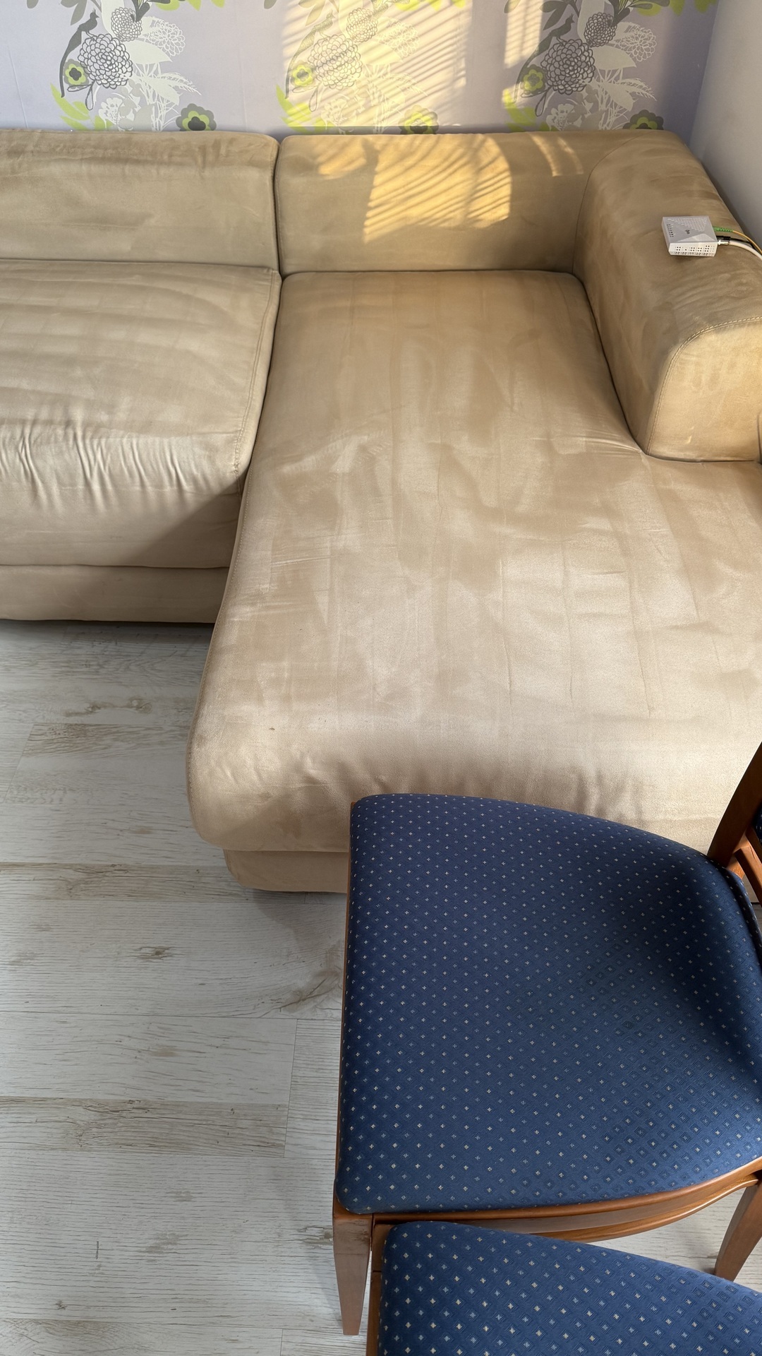 After photo for Sofa reinigen