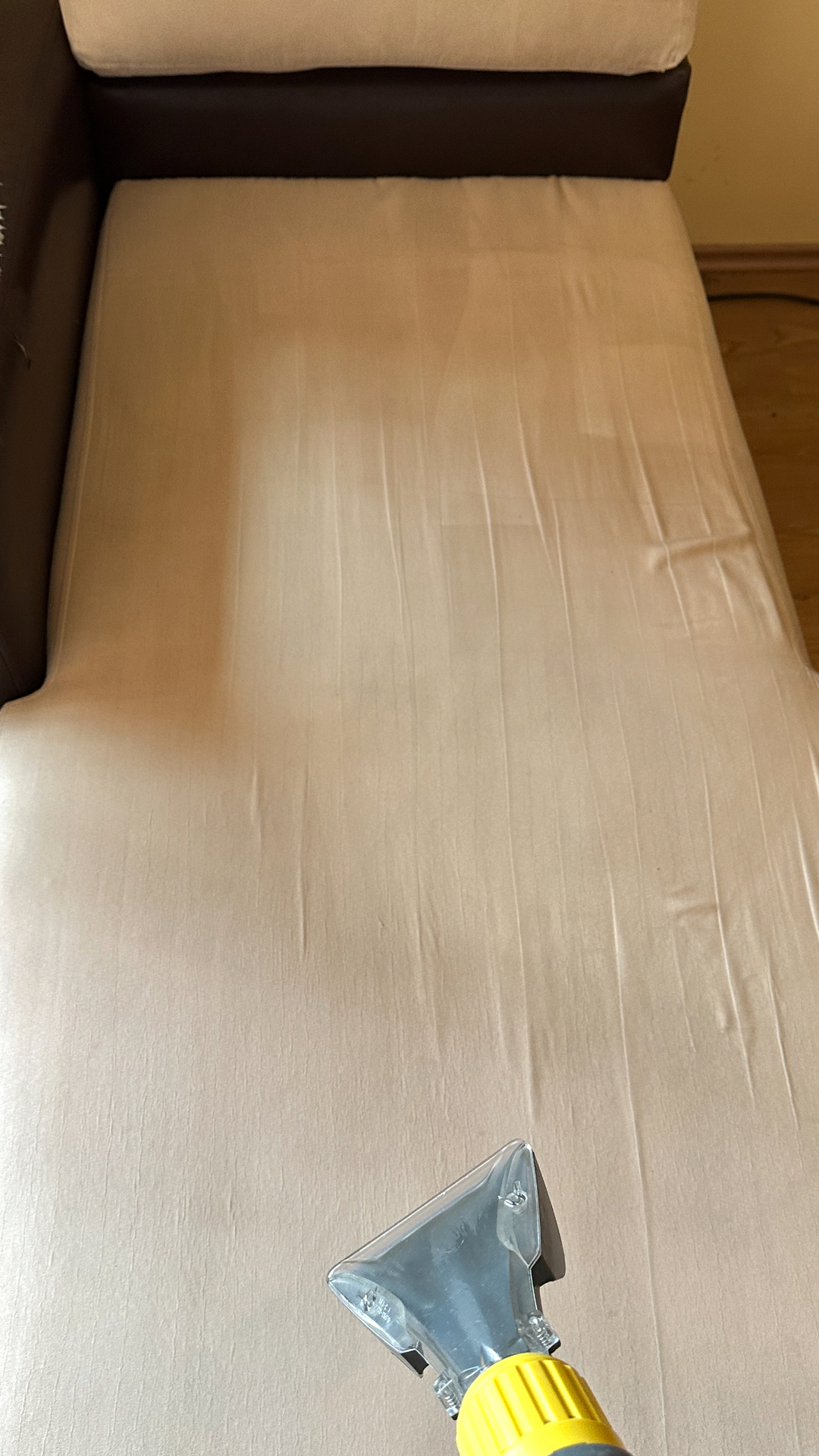 After photo for Sofa reinigen