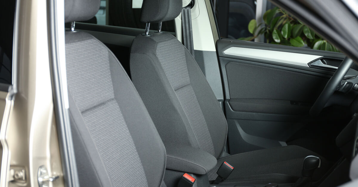 Clean car seats after maintenance