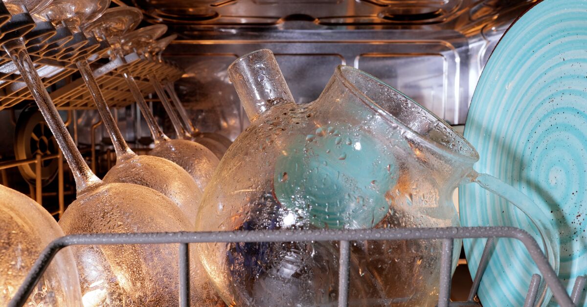 Cloudy dishes after a wash cycle