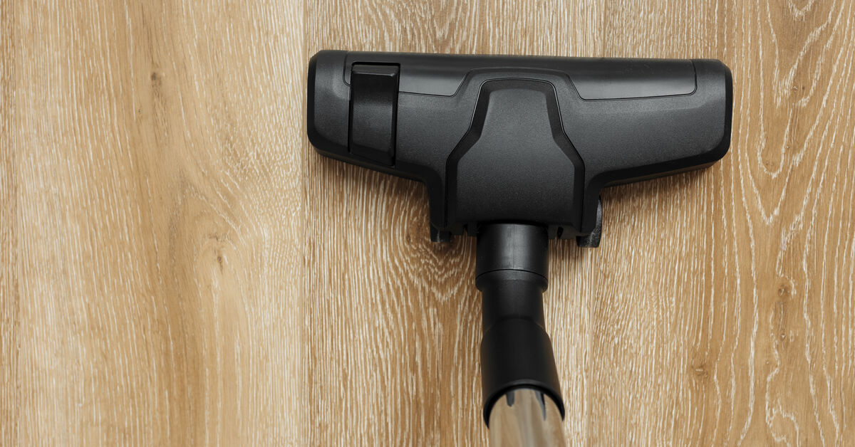 Vacuum with soft floor attachment