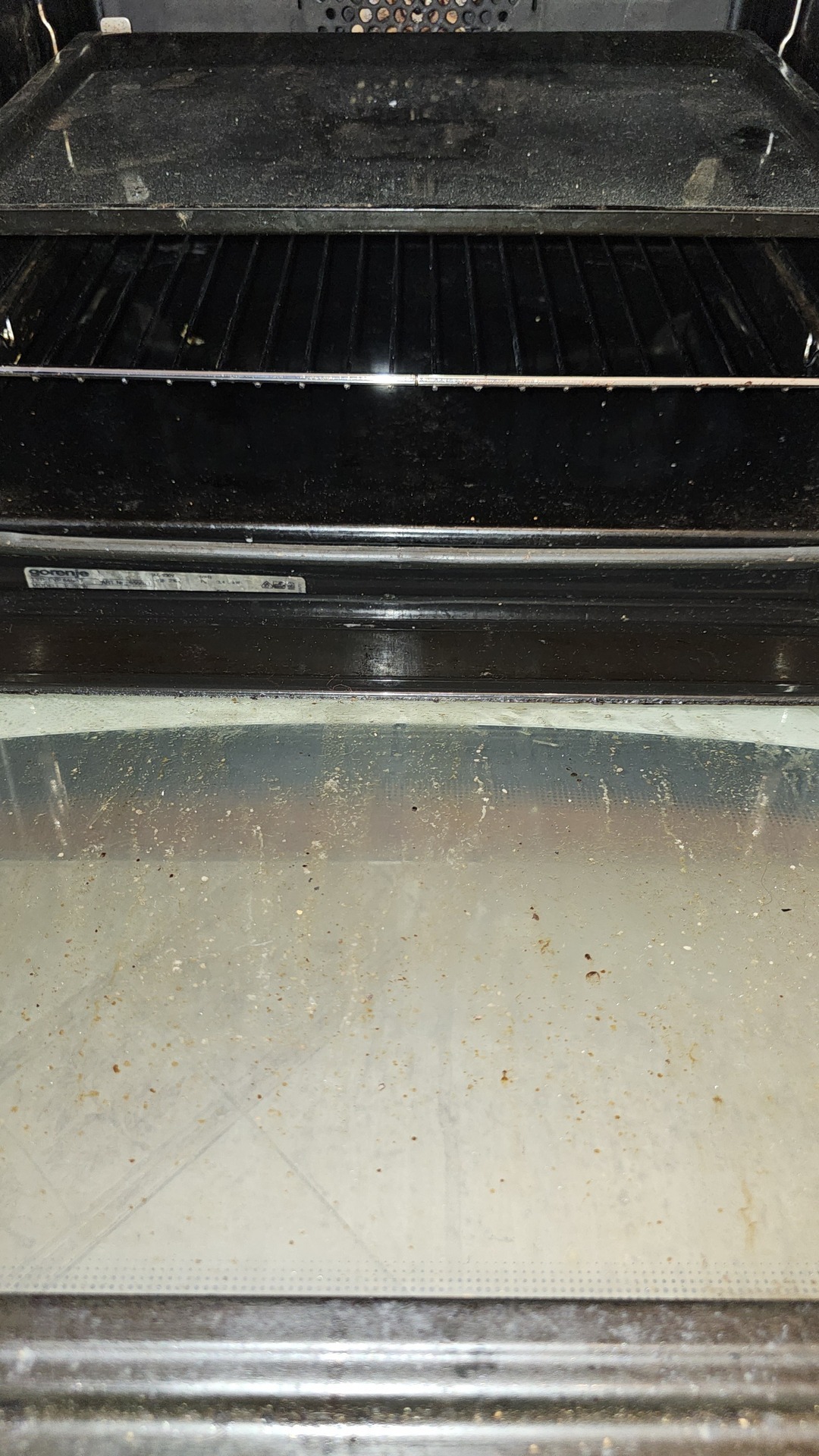 Before photo for Backofen reinigen