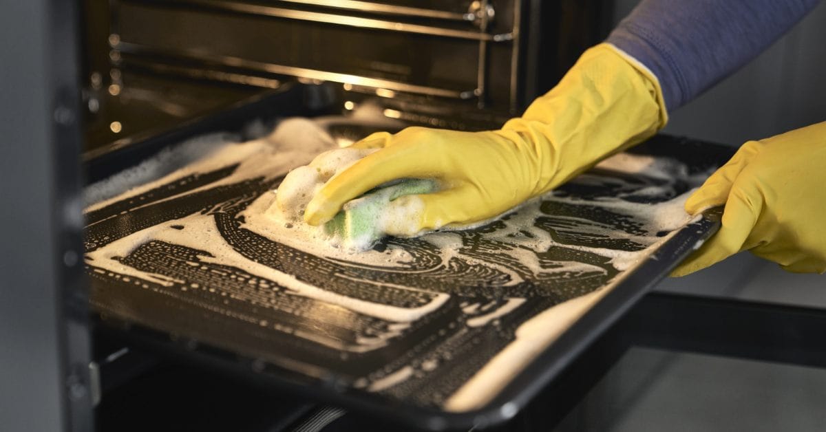 Oven cleaning